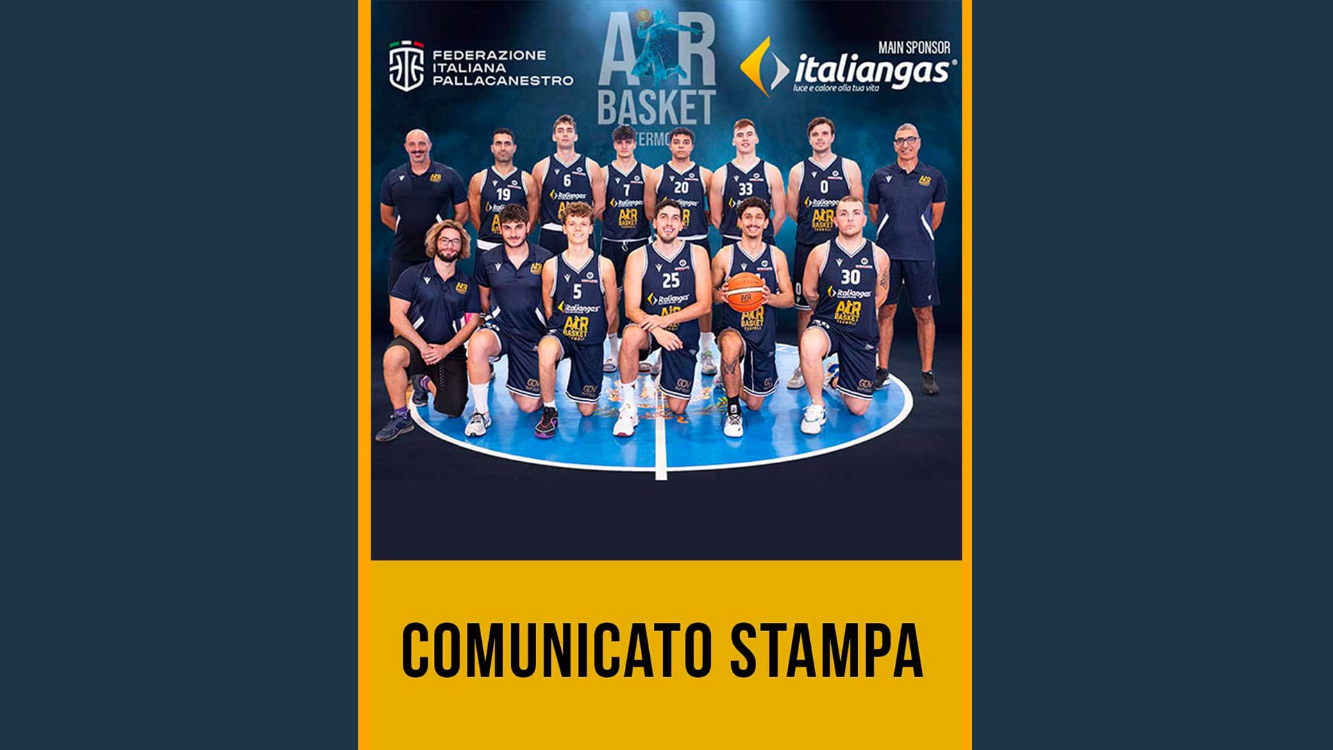 Rinviato a fine gennaio il match dell'Air Termoli con l'Olimpia Mosciano