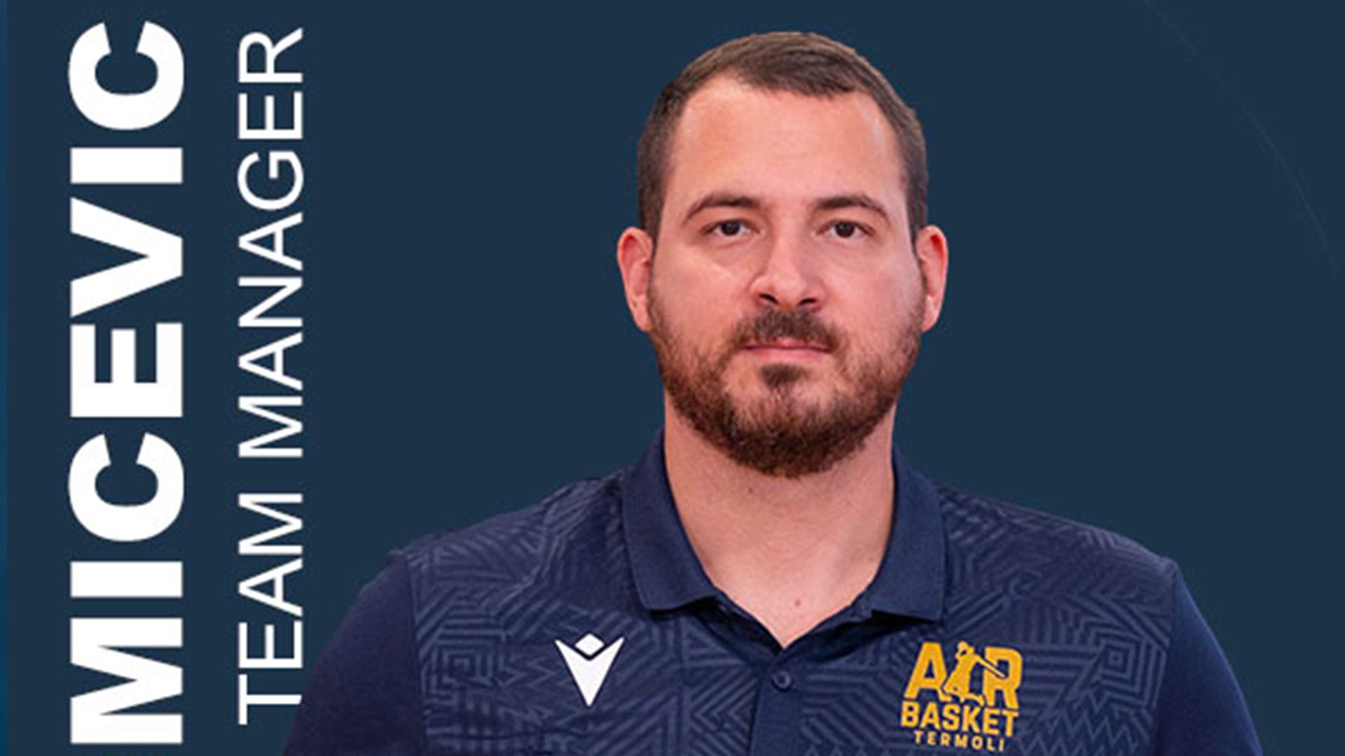MARKO MICEVIC NUOVO TEAM MANAGER DELL'AIR BASKET TERMOLI