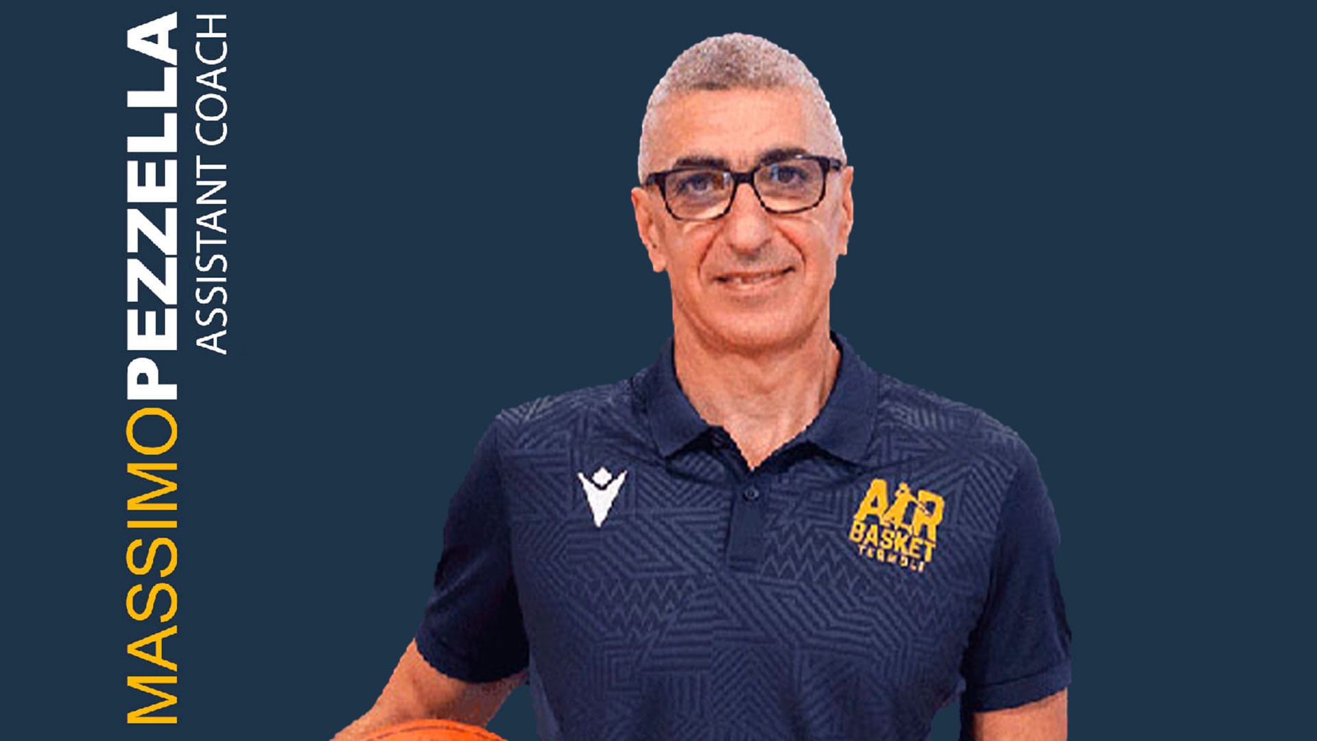 UFFICIALE, MASSIMO PEZZELLA È IL NUOVO ASSISTANT COACH DELL'AIR BASKET TERMOLI